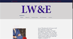 Desktop Screenshot of lwelaw.com